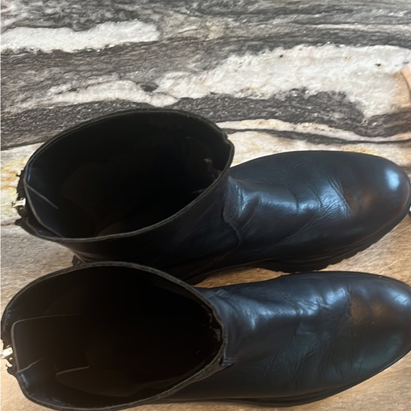 Mango Leather Boot Size 9.5 - Picture 2 of 3